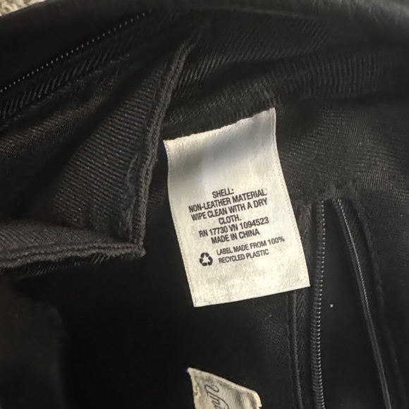 Universal Thread Mini Black Leather Backpack - Picture 9 of 11